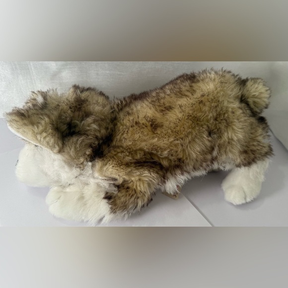 Folkmanis Hand Puppet Wolf Pup Full Body Realistic Plush Husky - Picture 2 of 6